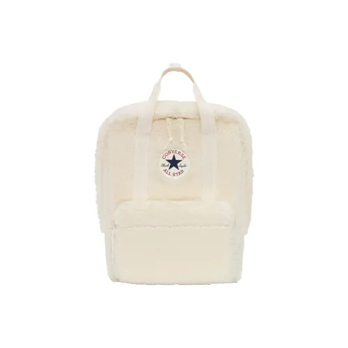 Конверс Шерпа Рюкзак Маленький Унисекс Белый