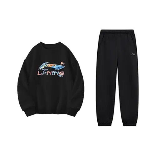 LINING YOUNG Повседневная Спортивная Одежда Черная