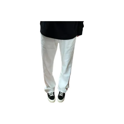 SKBO Белый Полу-Эластичный Пояс Унисекс Джинсы