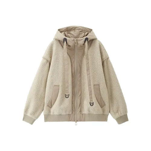 Giordano 02 Latte Apricot Women's Down Jackets (Пуховики)