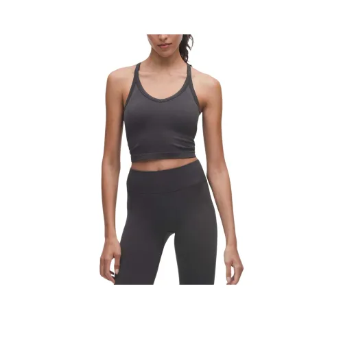 lululemon Черный Графитовый Серый BLK GGRE Женские Спортивные Майки Без Рукавов