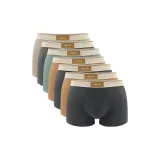 7 пачек C6 (Абрикос + Темно-серый + Зеленый + Хаки + Черный + Хаки + Черный)