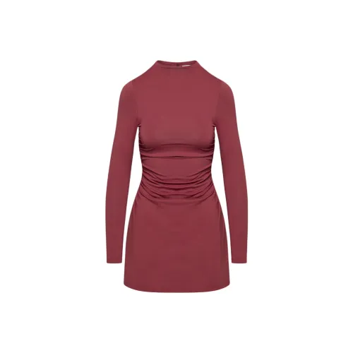 ARITZIA FW25 Оригинальный Тень ELEVATE Платье Длинное с Длинными Рукавами Женское