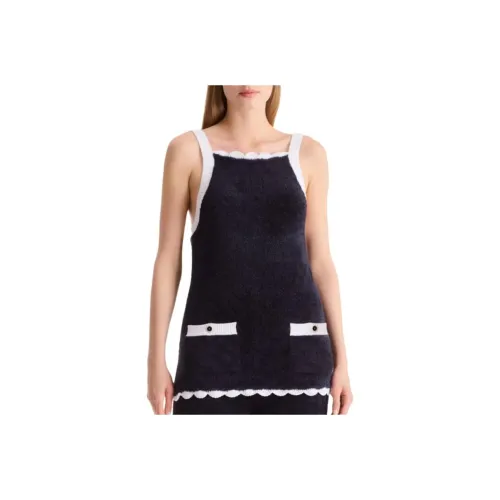 Chanel Морской синий Женские Майки