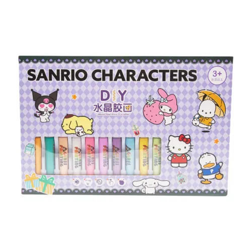 FIRST PARTY Sanrio Коллаборация Большая коробка Кристальный Акрил DIY Песочные и клеевые картины