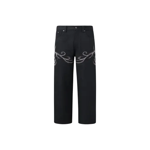 BIRTH OF ROYAL CHILD Лоза Джинсы Унисекс Черный