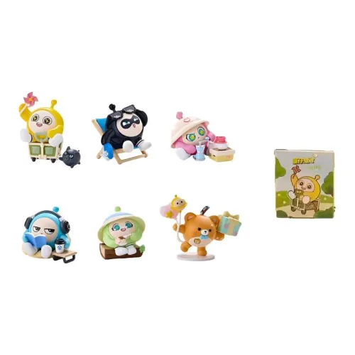 Egg Party Go Picnic Коллекция Слепые Коробки Один Mystery Коробка Целая Коробка 6 шт