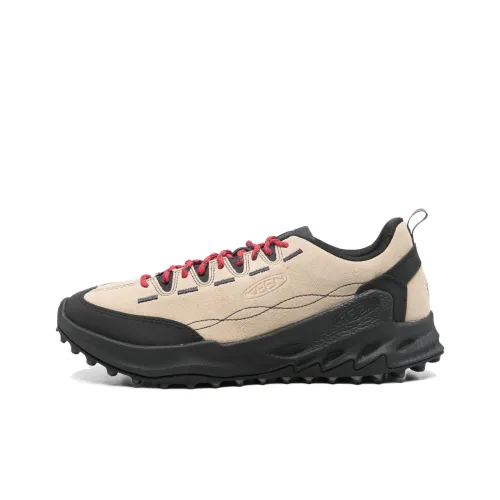 KEEN Jasper Zionic Устойчивый к истиранию Низкий Топ Походная обувь Мужская Коричневый