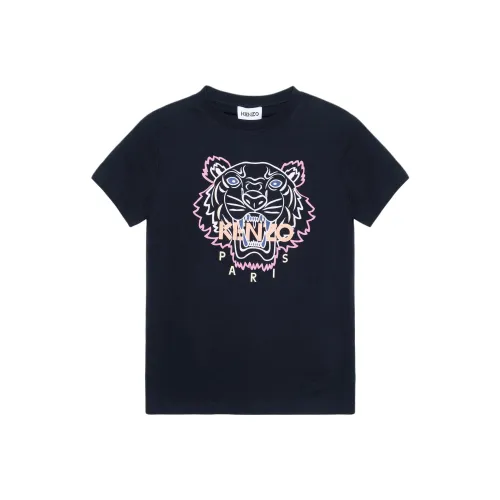 KENZO Classic Tiger Head T-Shirt Женская Черная