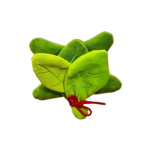 Brangdy Удаление плохой удачи удачи удаление плесени помело лист плюшевая подвеска 12 см длина корпуса