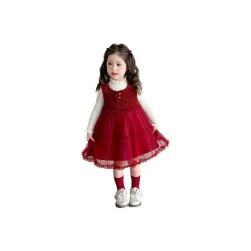 Детский Aged 3-7 лет Sweet Seedling Комплект с юбкой