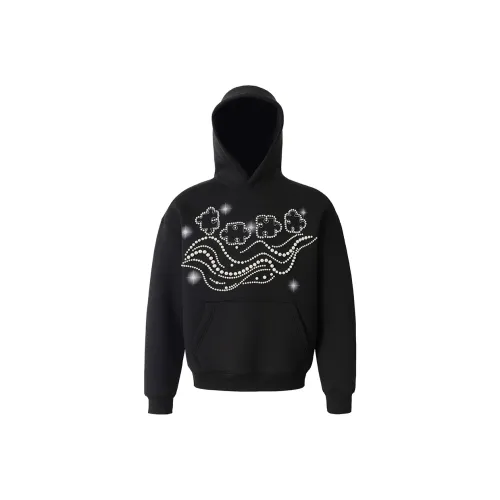 BIPOLAR X YADcrew Co Фирменный Черный Унисекс Свитшоты