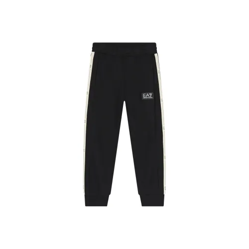 EMPORIO ARMANI EA7 Умеренный Тренировочные Штаны для Детей Осенние и Зимние Детские