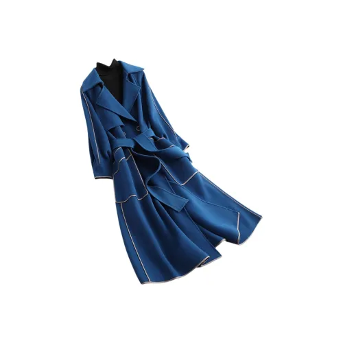 AURORA DIARY Павлин Синий Женское Пальто