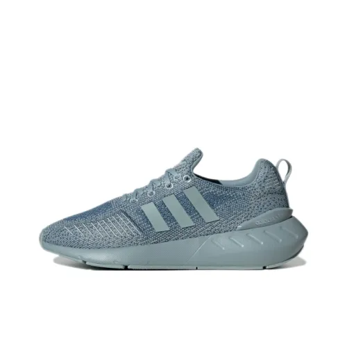 Adidas Originals Swift Run 22 Устойчивые к истиранию низкие беговые кроссовки для женщин синие