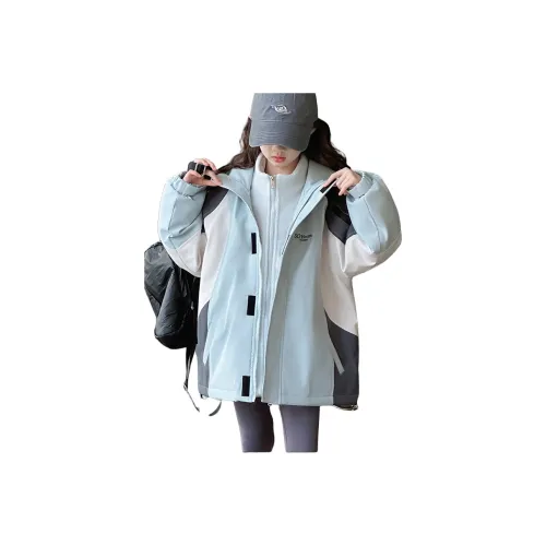 SAIQI Бирюзовый Унисекс Топы