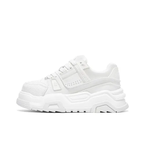 BAOZAOGONGYANG Платформа Пухлые туфли Устойчивые к истиранию Увеличение высоты Низкий Топ Повседневная обувь Мужская