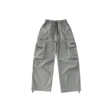 Серые штаны с флисовой подкладкой