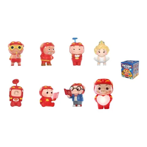 TOP TOY x GG Bond Поросенок The Герой Everyday Collection Heartthrob Ggbond Причудливый Настольный Декор и Украшения