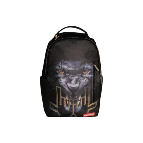 SPRAYGROUND JESSE LINGARD Коллаборация SPRAYGROUND Аутентичный Значок Рюкзак Унисекс Черный