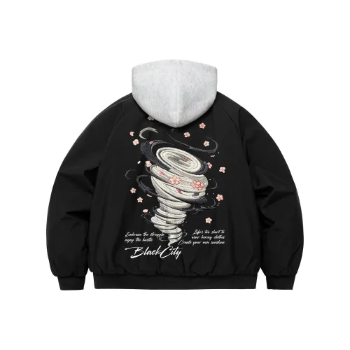 BLACK CITY Бейсбольная куртка Унисекс