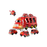 [6 автомобилей] Пламя Грузовик Коллекция