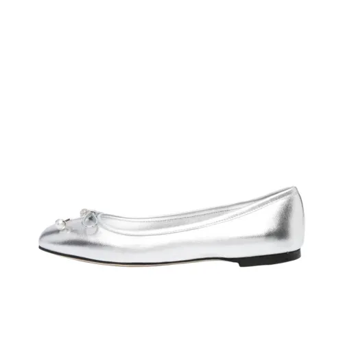 Jimmy Choo Elme Повседневная обувь Женская Серебряная