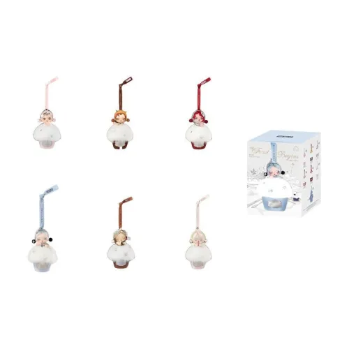 POP MART Коллаборация Skullpanda Dining Table Collection Теплый Улитка'S Раскованный Слепые коробки Одиночная Слепая коробка Цельная коробка 6 шт