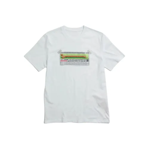 SSSTUFFF Белый Унисекс T-рубашки