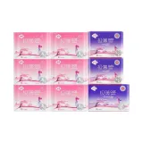 Мягкий прохладный ветер Исследовательское общество Самые мягкие Серия Гигиенические прокладки Ночной и Дневной использования Комбинация 88 шт