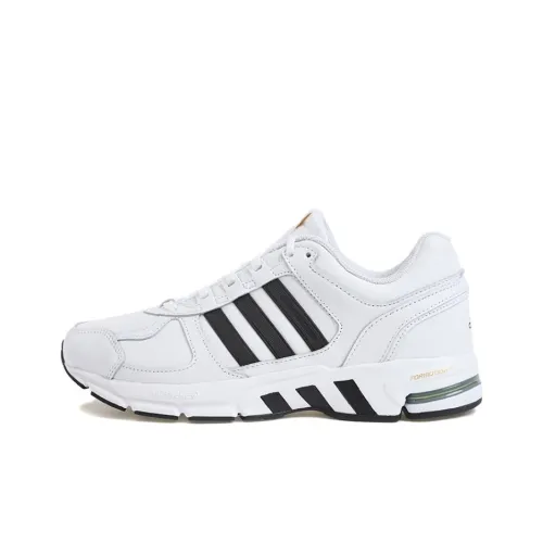 Adidas Equipment 10 Нескользящий Легкий Низкий Топ Беговые кроссовки Унисекс Белый Черный