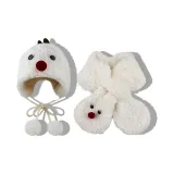 Шляпа+Шарф-Экрю