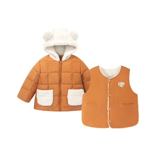 Mini Bala Комплект из двух предметов с пуховиком из хлопка для детей