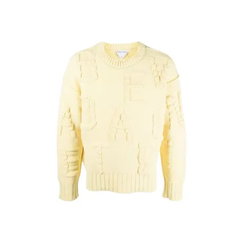 Bottega Veneta Желтые Мужские Свитера