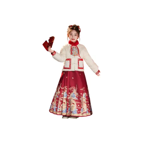 Подростки Qiao Ni Tong Комплект с юбкой