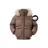 Кофе [Съемный меховой воротник]