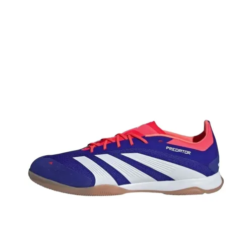 Adidas PREDATOR ELITE Амортизаторы Slip-resistant и устойчивые к истиранию Футбольные бутсы Унисекс Синий Белый