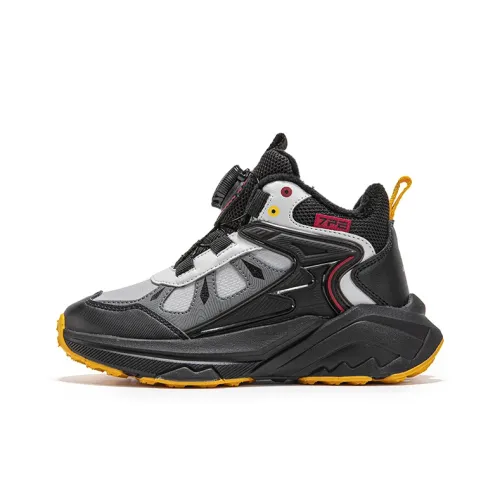 7 PE противоскользящая устойчивая к истиранию детская хлопковая обувь черный светло-серый 2025 для подростков