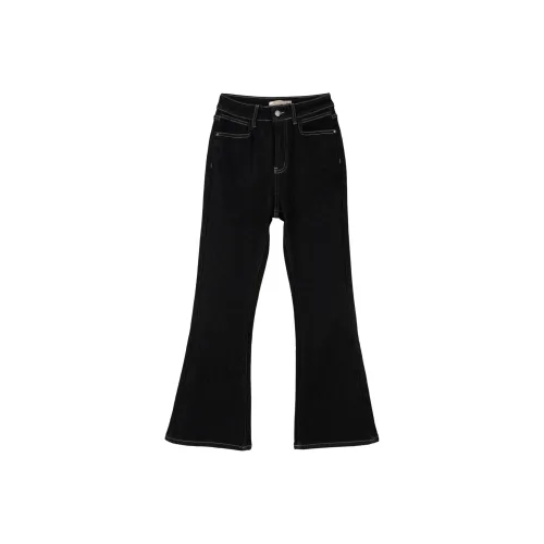 Cypress House Черные Женские Джинсы