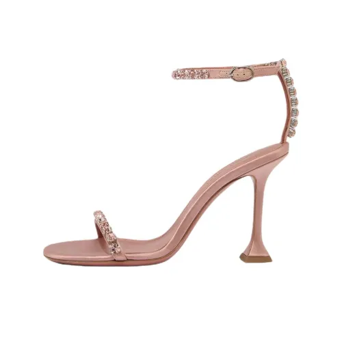 AMINA MUADDI Gigi One Ремешок Сандалии 9,5 см Женские Розовые