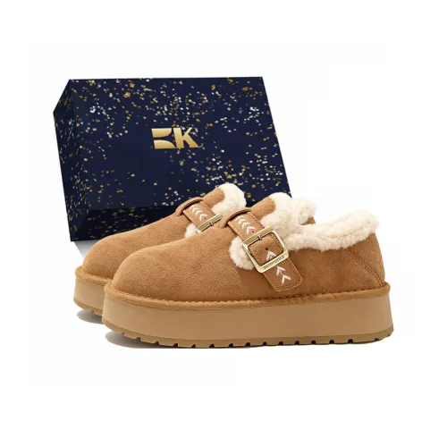 Boldi Kuki Термическая Изоляция Устойчивость к Износу Амортизация Увеличение Высоты Низкий Верх Утепленная Обувь Женская