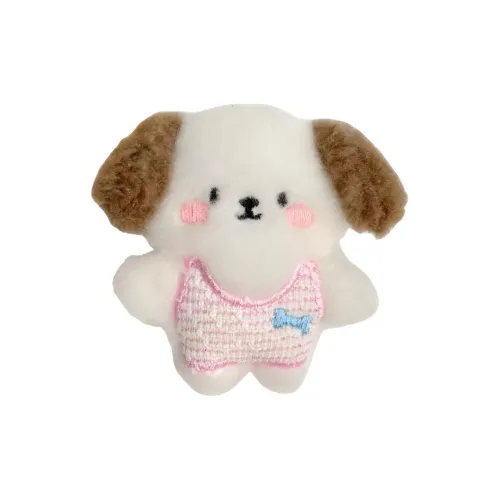 ROUERXIONG Майка Щенок Украшение Плюшевый Брелок 8 см Высота