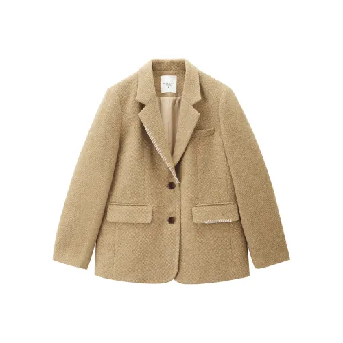 Giordano 02 Хаки Женские Деловые Костюмы