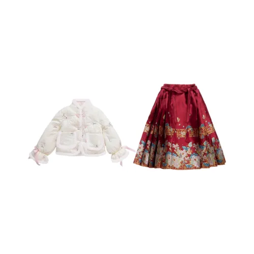 Подростки Qiao Ni Tong Комплект с юбкой