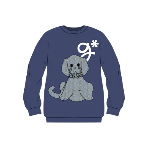 MeiHaoStore Темно-синий синий унисекс свитшоты