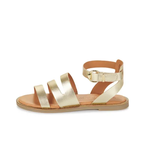 Тамирис Римские Сандалии 1 см Женские Золотые