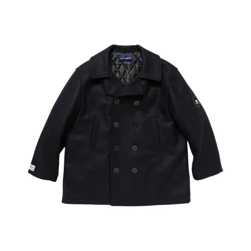 Descendant Морской Синий Унисекс Пальто