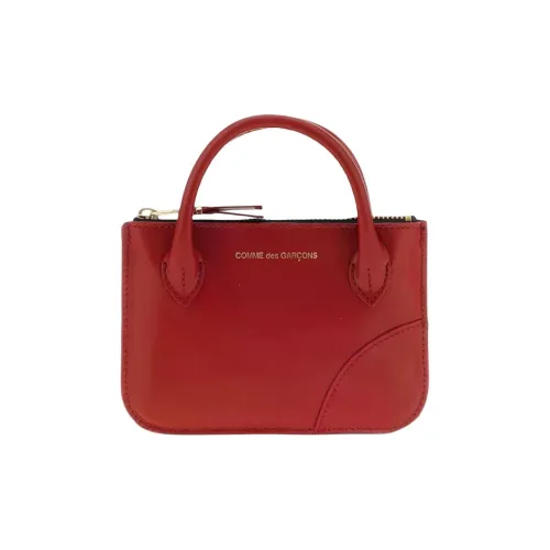 COMME DES GARCONS SHIRT Телячья кожа Сумка Мини Женская Красная