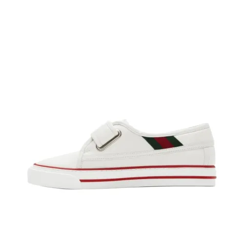 GUCCI Tennis 1977 Низкий Топ Стильный Скейтбординг Мужской Белый