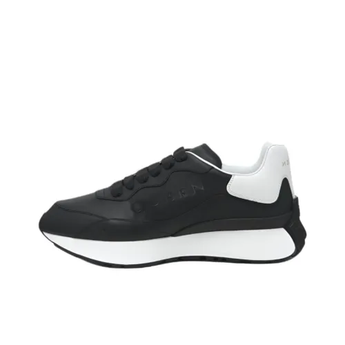 Alexander McQueen Спринт Низкий Топ Повседневная Обувь Мужская Черная